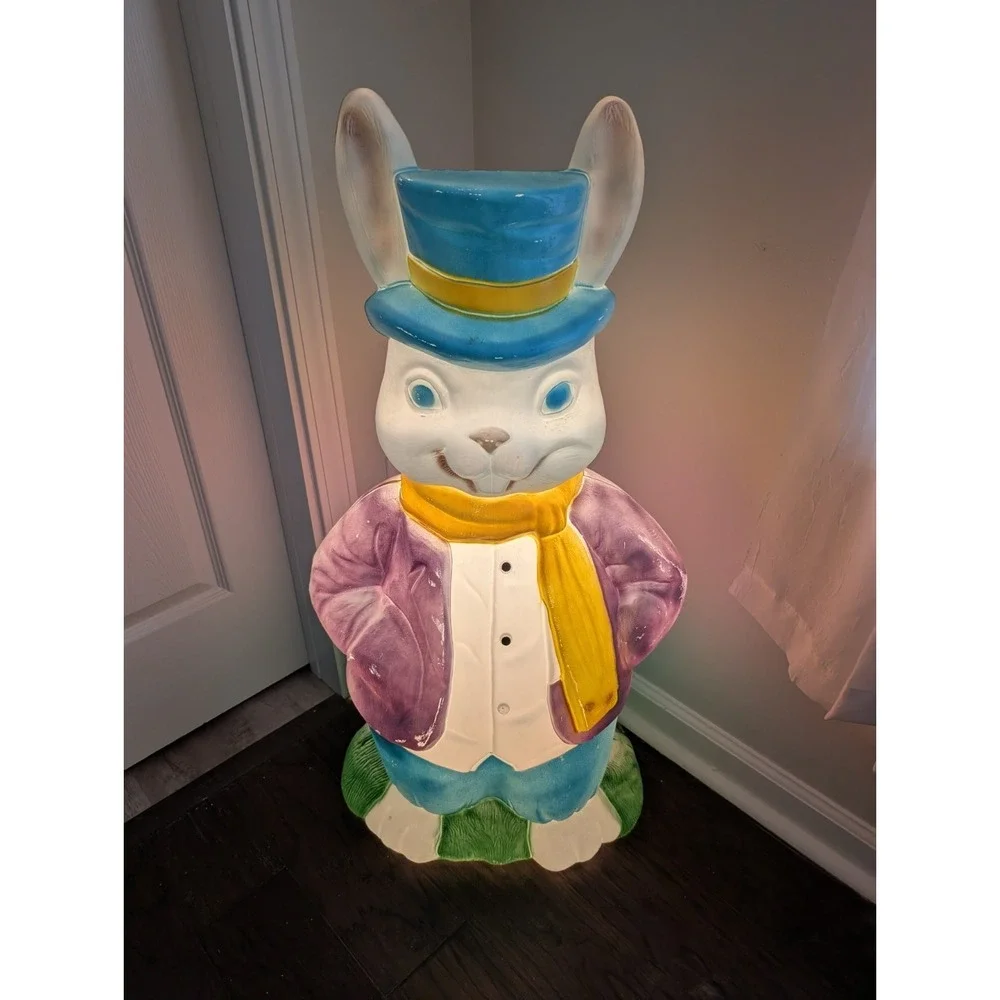 LARGE Vintage EMPIRE Mr. EASTER Bunny Rabbit 35